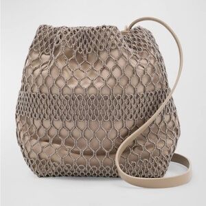 $4900 BRUNELLO CUCINELLI CAGED MONILI BUCKET BAG